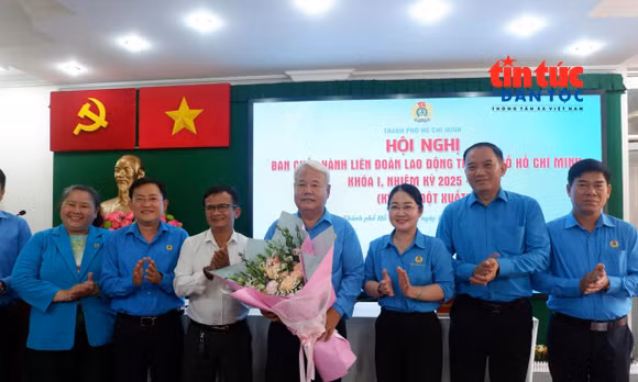TP Hồ Chí Minh kiện toàn lãnh đạo Liên đoàn Lao động