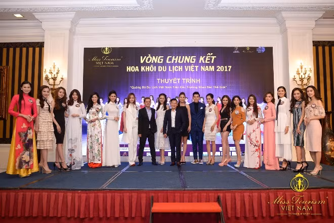 Thí sinh Hoa khôi du lịch Việt Nam 2017 tự tin thi thuyết trình ảnh 1