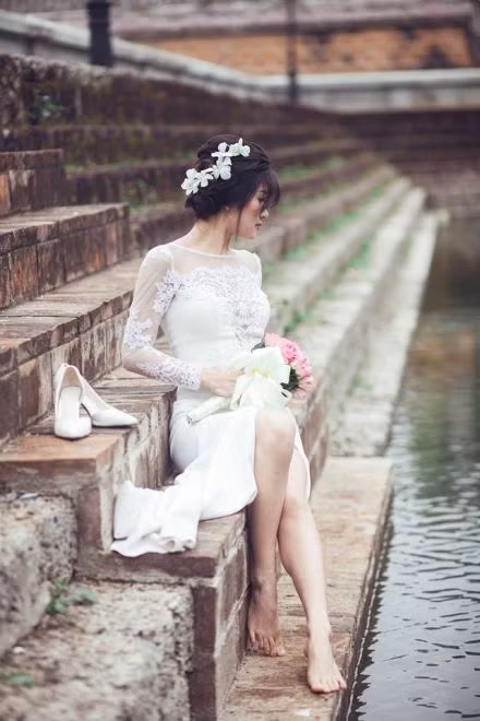 Ảnh cưới đẹp như mơ của nhạc sĩ Nguyễn Vĩnh Tiến ảnh 3