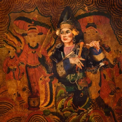 “Giá thánh” - triển lãm tranh về tín ngưỡng thờ Mẫu ảnh 11