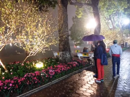 Hồ Gươm huyền ảo đêm cuối năm ảnh 10