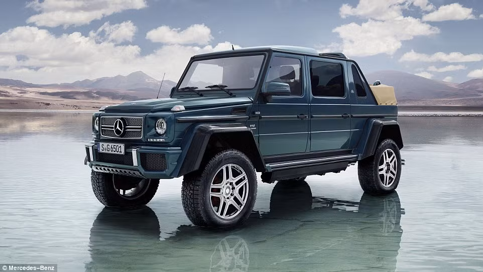 Hé lộ hình ảnh chiếc SUV 'đắt nhất thế giới' của Mercedes ảnh 1