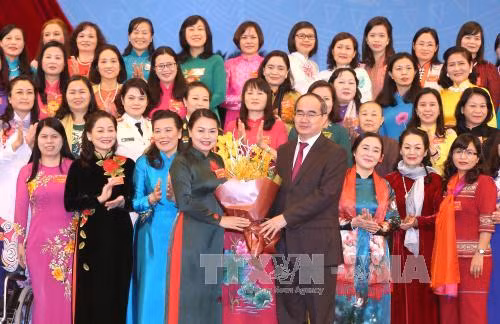 Bà Nguyễn Thị Thu Hà tái cử Chủ tịch Hội Liên hiệp Phụ nữ Việt Nam khóa XII ảnh 2