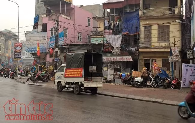 Các quận Hà Nội đồng loạt triển khai giải tỏa lấn chiếm vỉa hè ảnh 5