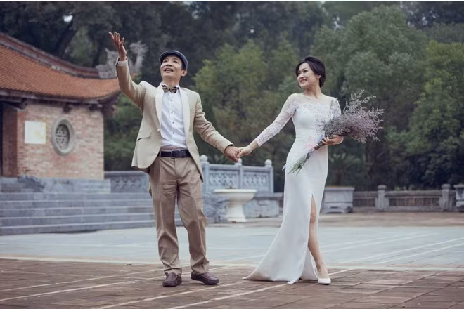 Ảnh cưới đẹp như mơ của nhạc sĩ Nguyễn Vĩnh Tiến ảnh 9