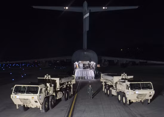 Bệ phóng THAAD Mỹ đã đến Hàn Quốc, chuẩn bị lắp ráp ảnh 2