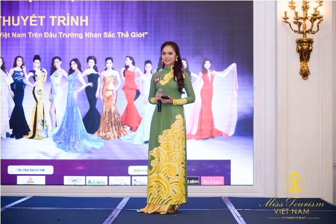 Thí sinh Hoa khôi du lịch Việt Nam 2017 tự tin thi thuyết trình ảnh 7