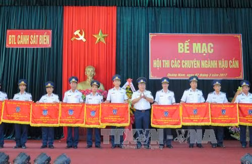 Bế mạc Hội thi các chuyên ngành hậu cần Cảnh sát biển năm 2017 ảnh 1