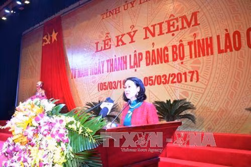 Kỷ niệm 70 năm thành lập Đảng bộ tỉnh Lào Cai ảnh 1