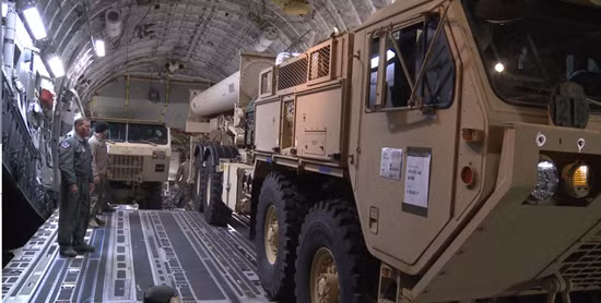Bệ phóng THAAD Mỹ đã đến Hàn Quốc, chuẩn bị lắp ráp ảnh 1
