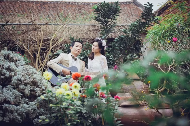 Ảnh cưới đẹp như mơ của nhạc sĩ Nguyễn Vĩnh Tiến ảnh 8