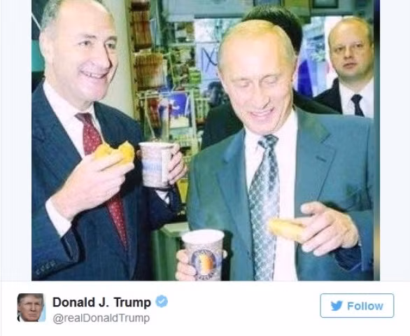 Nội các dồn dập bị tố dính líu tới Nga, ông Trump đăng ảnh thâm thúy ảnh 1