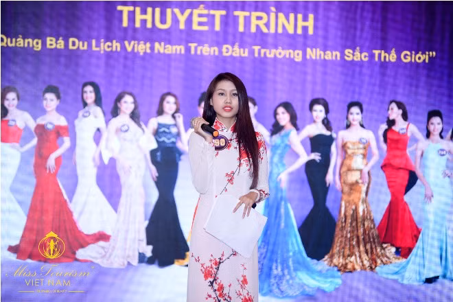 Thí sinh Hoa khôi du lịch Việt Nam 2017 tự tin thi thuyết trình ảnh 10