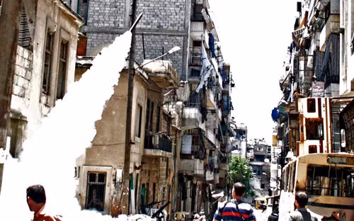 Bán hàng đường phố tại 'chảo lửa' Aleppo ảnh 9