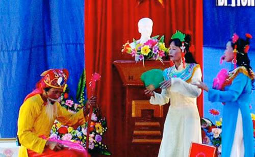 Giữ lửa trò Kiều trên quê hương Nguyễn Du ảnh 1