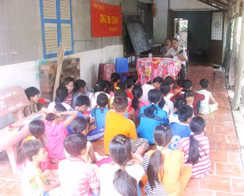 Lớp học hè đặc biệt ở Hậu Giang ảnh 1