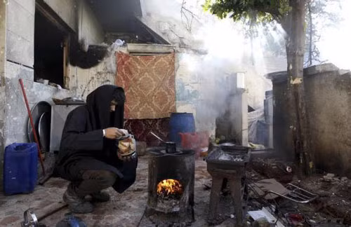 Những phút gác súng của phiến quân Syria ảnh 9