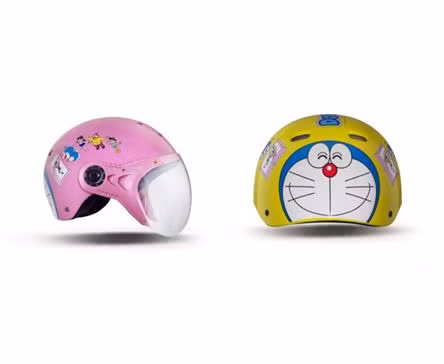 Ra mắt mũ bảo hiểm trẻ em Doraemon ảnh 1
