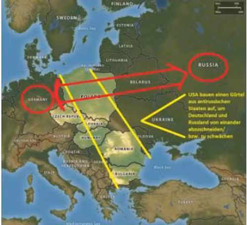 Mỹ 'gây rối' ở Ukraine vì lo sợ xuất hiện liên minh Nga - Đức ảnh 1