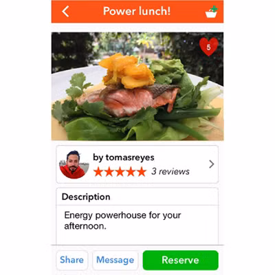 Foodie Shares - ứng dụng mua bán đồ ăn tự làm ảnh 1