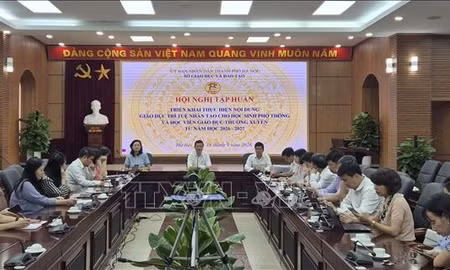 Giáo dục AI theo hướng tích hợp, không phải môn học mới