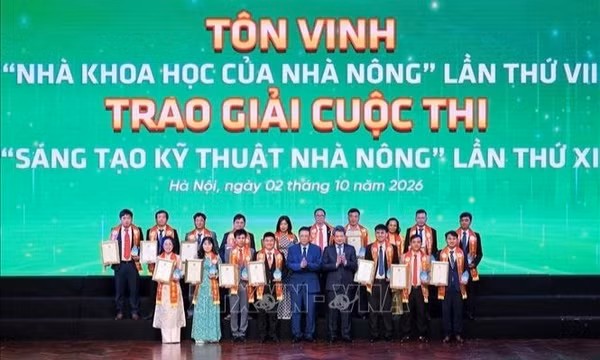 Tôn vinh nhà khoa học của nhà nông, lan tỏa tinh thần sáng tạo kỹ thuật