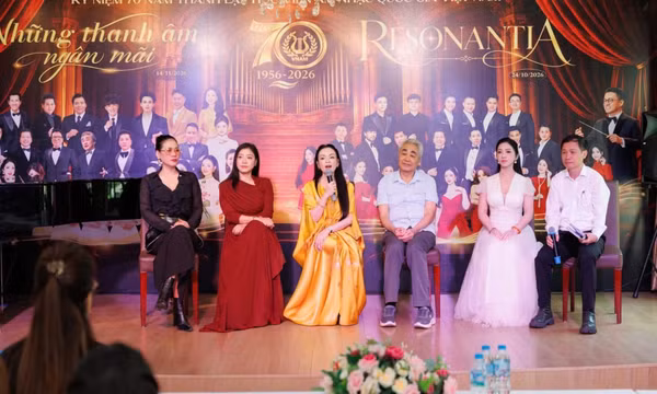 Hai chương trình nghệ thuật kỷ niệm 70 năm thành lập Học viện Âm nhạc Quốc gia Việt Nam