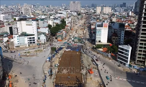 Các dự án tuyến đường vành đai Hà Nội đồng loạt tăng tốc về đích