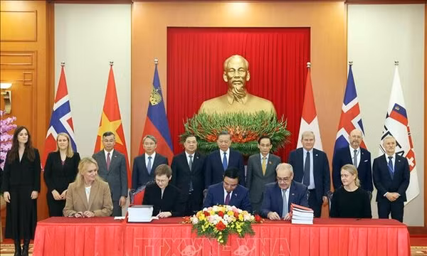 Chính thức ký kết FTA Việt Nam - EFTA sau 14 năm đàm phán