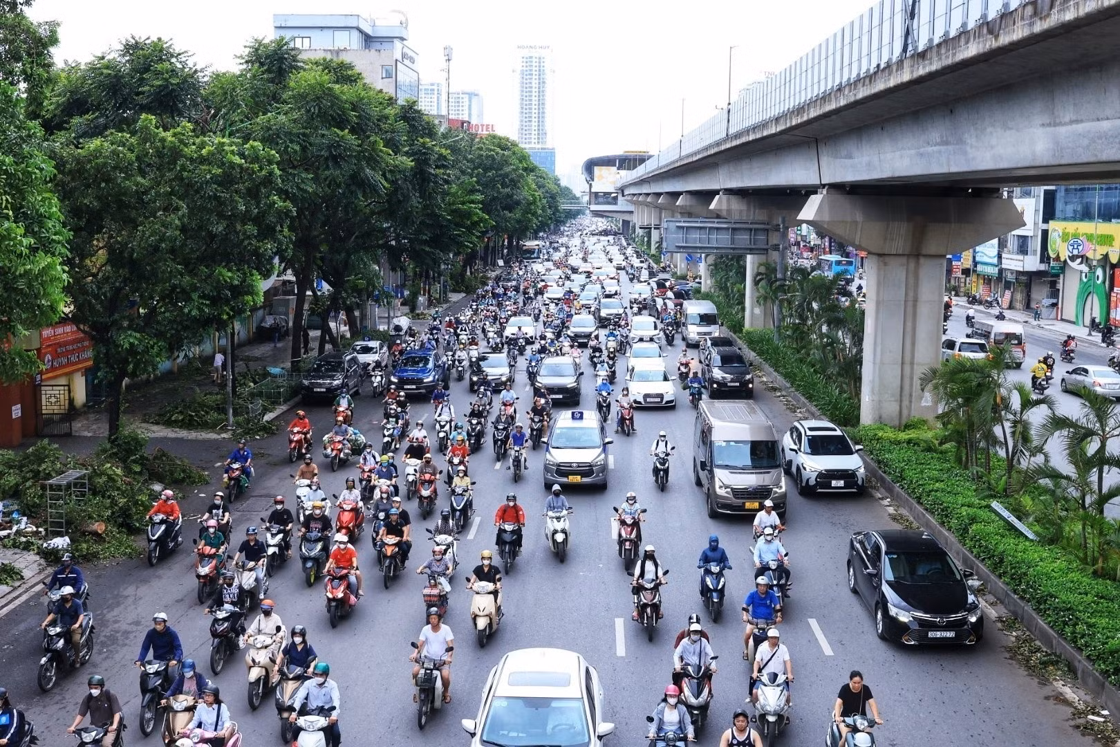 Xung quanh đề xuất cấm xe máy vào nội đô Hà Nội