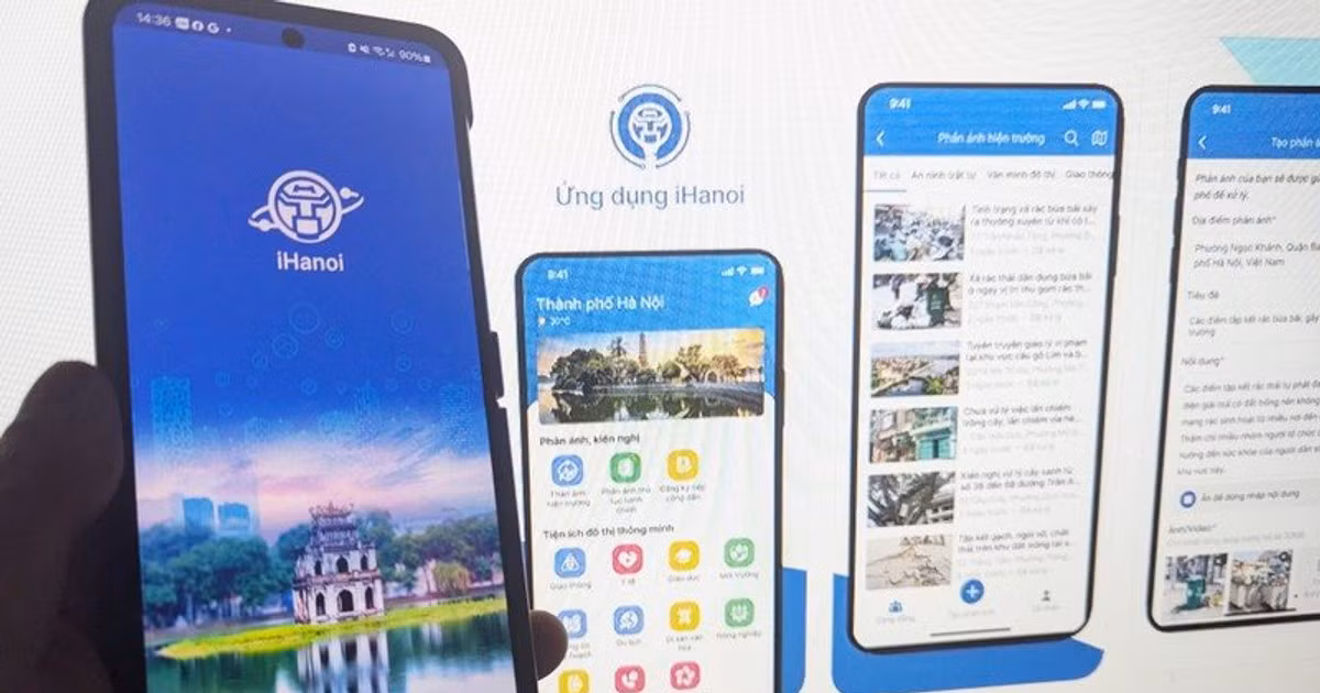 iHanoi - Ứng dụng công dân Thủ đô số