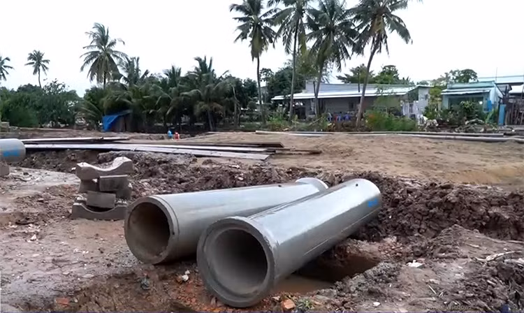 Hơn 6.000 m3 cát phục vụ công trình đầu tư công nhưng lại bán ra ngoài