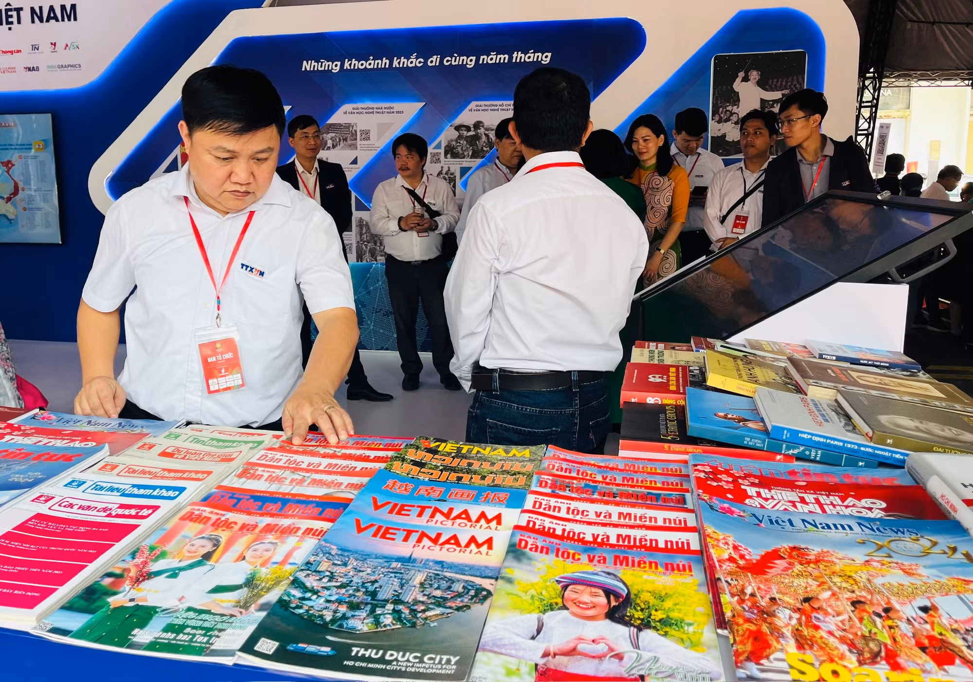 Nhiều thành tựu, công nghệ mới của báo chí Việt Nam tại Hội báo toàn quốc năm 2024