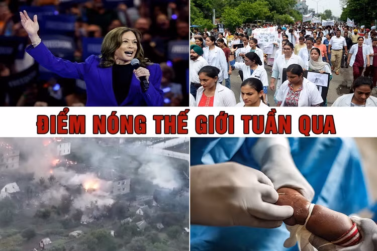 Tin tức TV: Bà Harris bứt phá trong vận động tranh cử; Nga-Ukraine giao tranh ác liệt ở Kursk và Donestk 