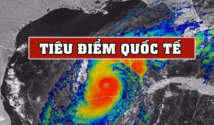 Tin tức TV: Bão chồng bão, nước Mỹ oằn mình trước biến đổi khí hậu