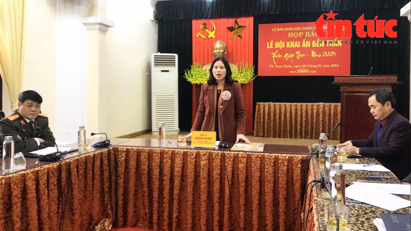 Sẵn sàng cho Lễ hội khai Ấn đền Trần