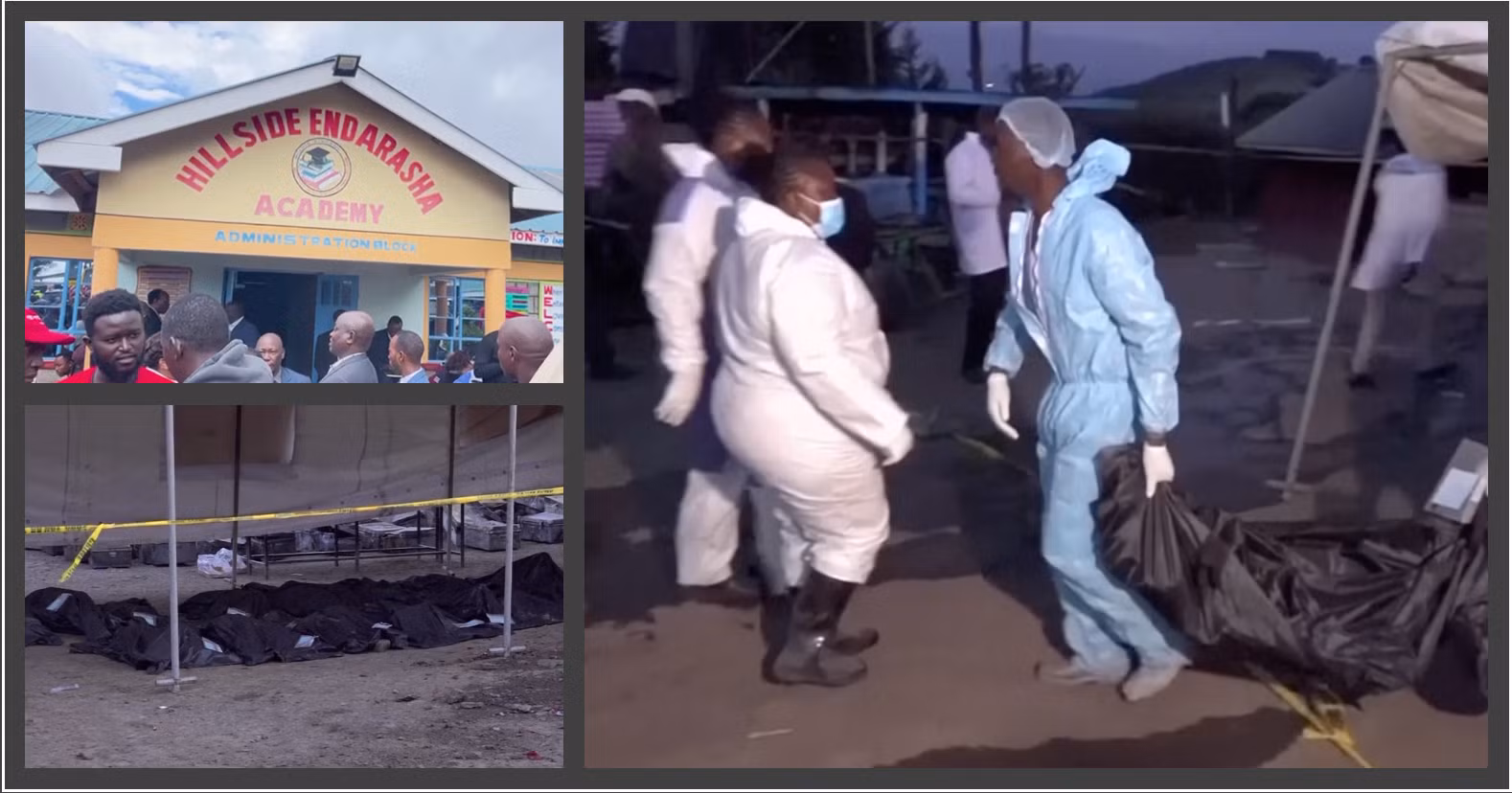 Cháy ký túc xá trường tiểu học nội trú ở Kenya khiến hàng chục trẻ em thiệt mạng