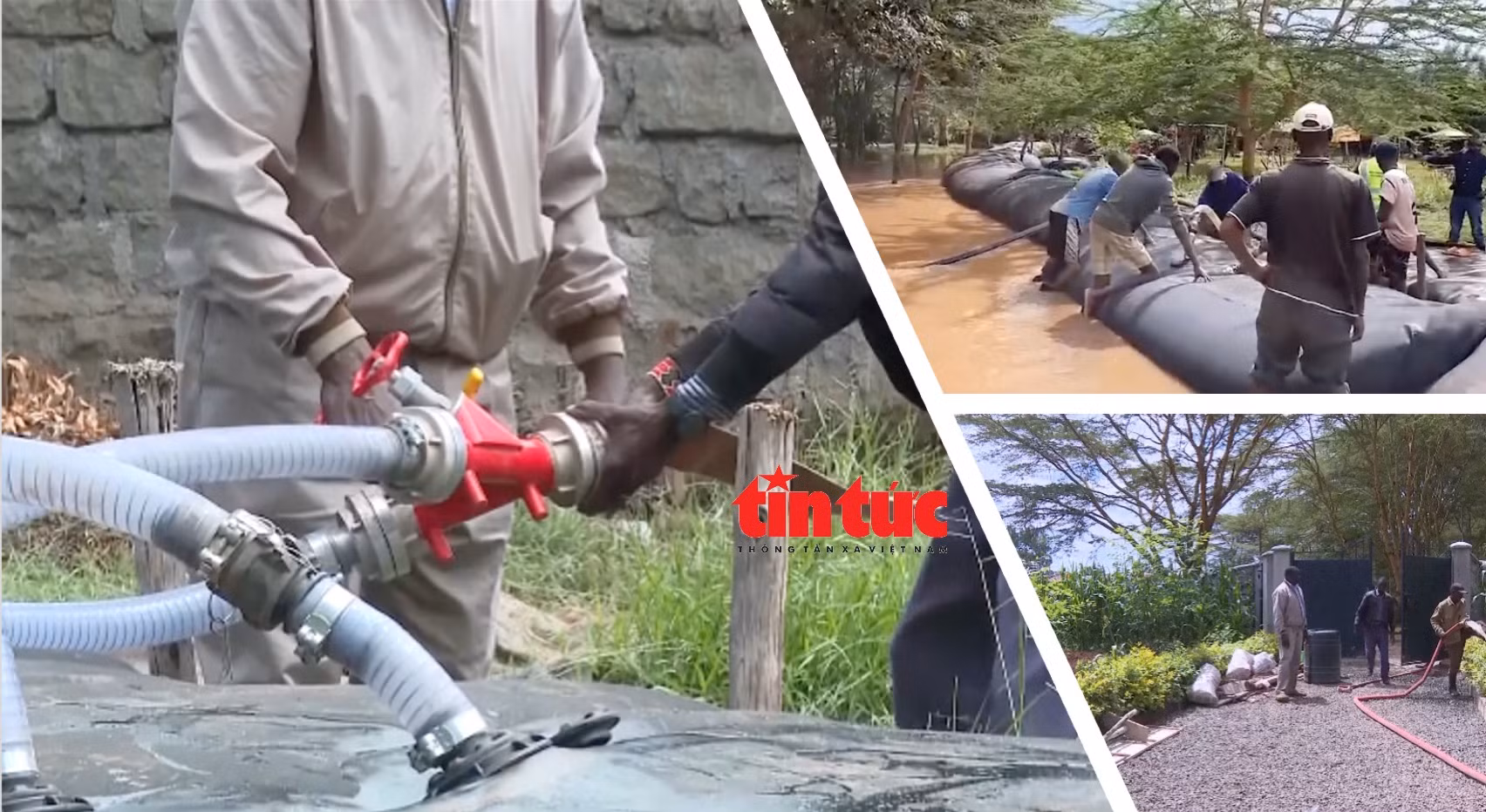 Giải pháp chống ngập lụt lưỡng dụng hiệu quả cao ở Kenya