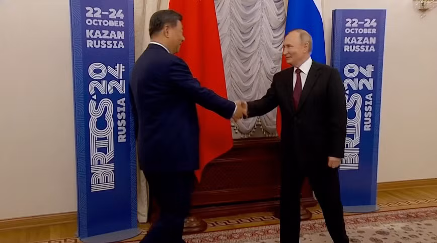 Tổng thống Nga và Chủ tịch Trung Quốc nói về quan hệ song phương ở hội nghị thượng đỉnh BRICS