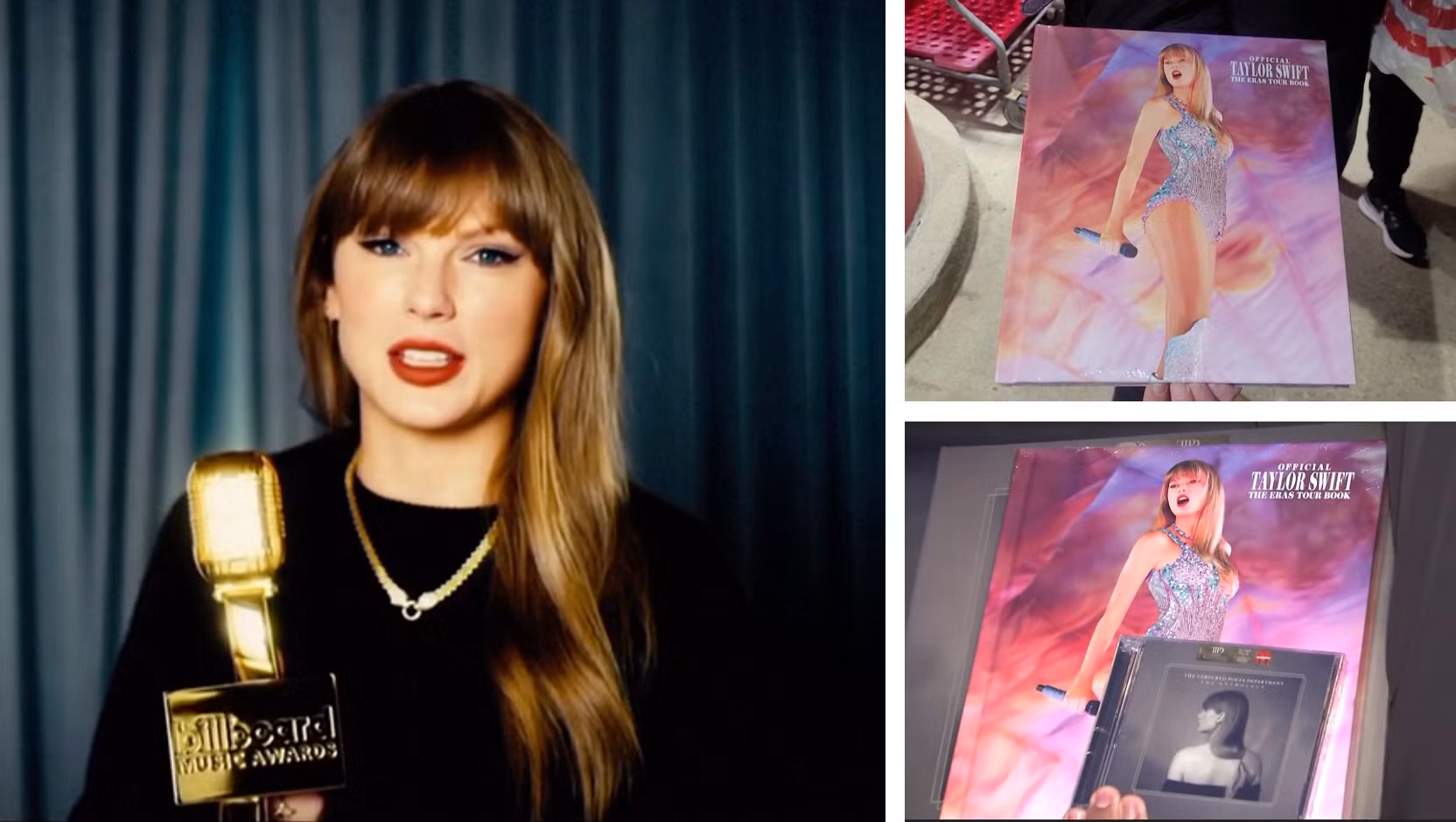 Hiện tượng nhạc pop Taylor Swift đi vào lịch sử giải thưởng Billboard