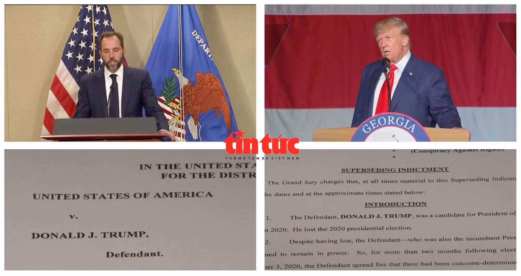 Bầu cử Mỹ: Hướng đi mới của công tố viên đặc biệt Jack Smith trong cáo buộc ông Trump 