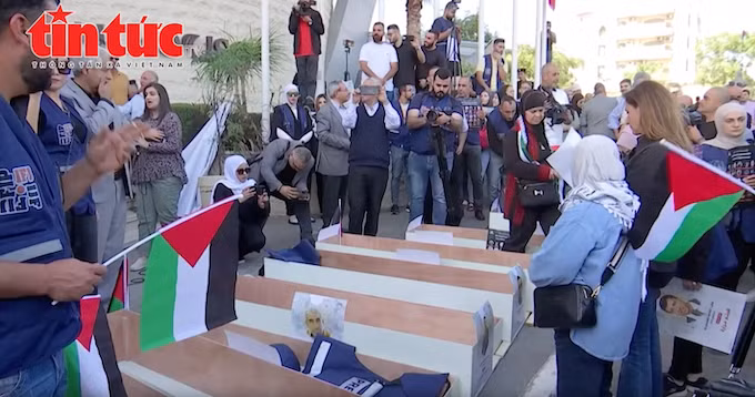 Xung đột Israel – Hamas gây ra ‘tháng chết chóc nhất’ đối với các nhà báo