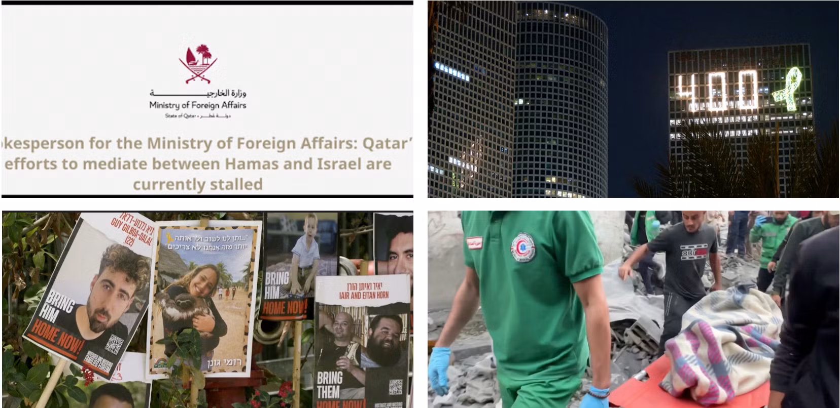 Qatar rút khỏi vai trò trung gian hòa giải ngừng bắn tại Dải Gaza