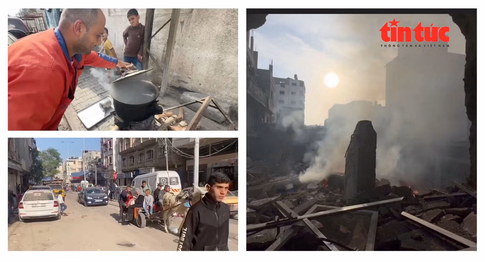 Người Gaza đang ‘lang thang vô định’ ngay trên mảnh đất quê hương