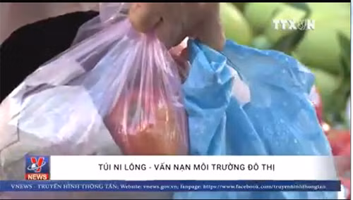 Túi nilon - vấn nạn môi trường đô thị