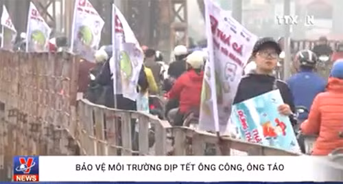 Bảo vệ môi trường dịp Tết ông Công, ông Táo
