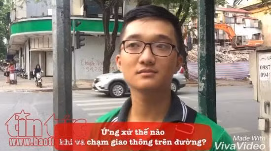 Ứng xử thế nào khi gặp va chạm giao thông?