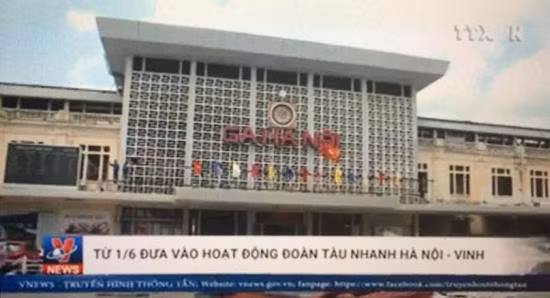 Từ 1/6 đưa vào hoạt động đoàn tàu nhanh Hà Nội - Vinh
