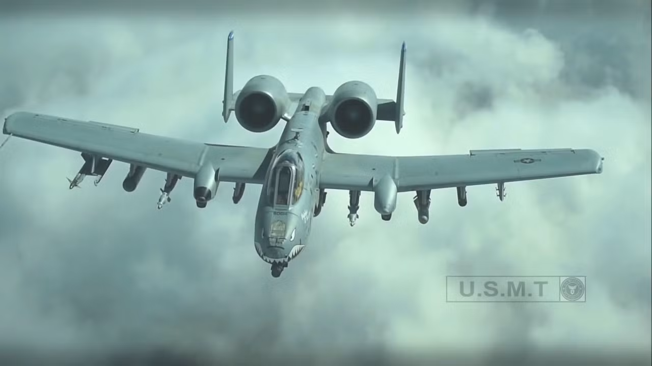 Cường kích 'Thần Sấm' A-10 của Không quân Mỹ