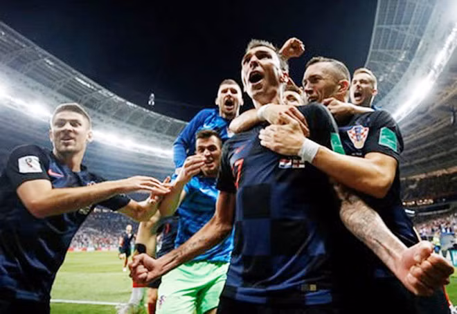 Video bàn thắng Croatia 2-1 Anh: Mandzukic đưa Croatia lần đầu vào chung kết World Cup